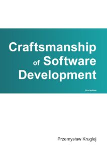 Przednia część okładki książki Craftsmanship of Software Development
